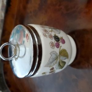 Vintage Royal Worcester Porcelain Egg Coddler